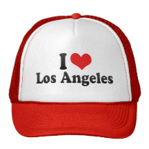 I Love Los Angeles Mesh Hats