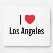 I love Los Angeles Mouse Pads