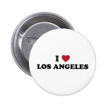 I Love Los Angeles Pin