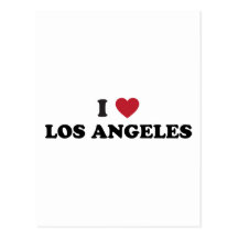 I Love Los Angeles Postcard