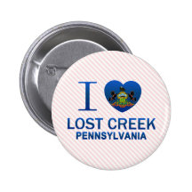 I Love Lost Creek, PA Pins