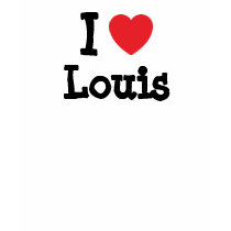 I love Louis heart T-Shirt by funnycustomtshirts I love Louis heart T-Shirt