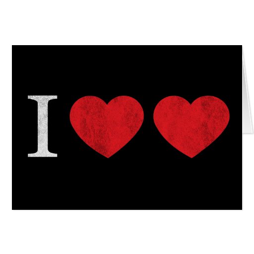 I Love Love Card