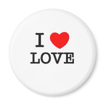 I Love Love Magnet