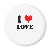 I Love Love Refrigerator Magnets