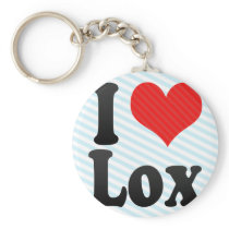 I Love Lox Keychains