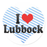 I Love Lubbock Sticker