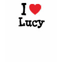 I love Lucy heart T-Shirt by funnycustomtshirts I love Lucy heart T-Shirt
