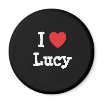 I love Lucy heart T-Shirt magnets by funnycustomtshirts I love Lucy heart T-Shirt magnets