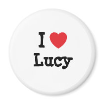 I love Lucy heart T-Shirt magnets by funnycustomtshirts I love Lucy heart T-Shirt magnets