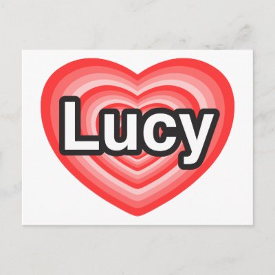 i love lucy heart. I love you Lucy. Heart