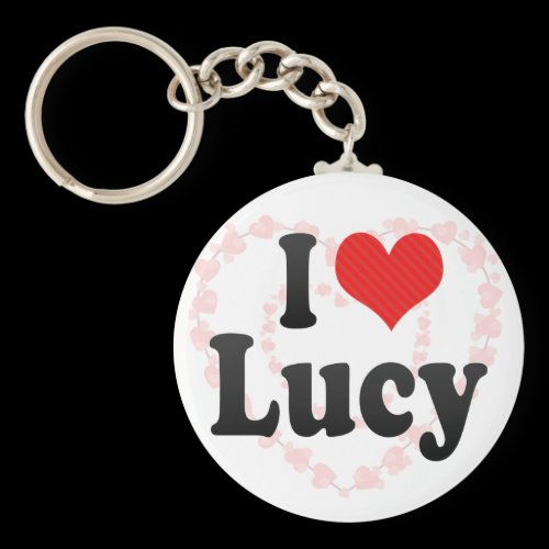 I Love Lucy Keychains