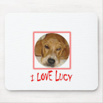i love lucy mouse pad