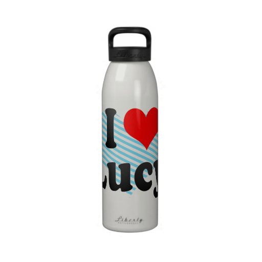 I love Lucy Water Bottles