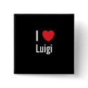 I love Luigi buttons