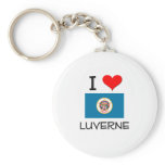 I Love Luverne Minnesota Keychains