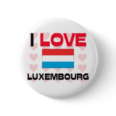 I Love Luxembourg Pin by tshirtshirts