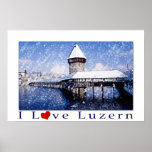 I Love Luzern - Poster
