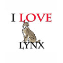 I Love Lynx t-shirts