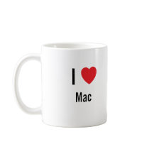 I love Mac mugs by funnycustomtshirts I love Mac mugs