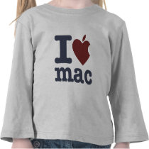I Love Mac T Shirt