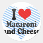 I Love Macaroni+and Cheese Sticker
