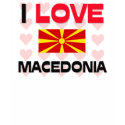 I Love Macedonia t-shirts by tshirtshirts I Love Macedonia t-shirts
