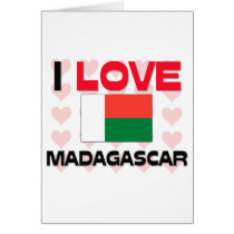 I Love Madagascar cards by tshirtshirts I Love Madagascar cards