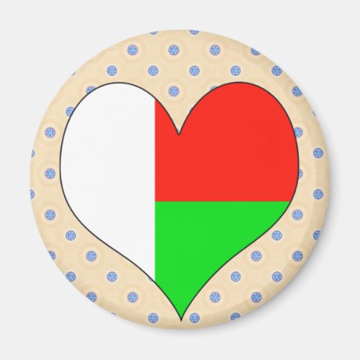 I Love Madagascar Magnets