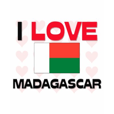 I Love Madagascar Tee Shirt by tshirtshirts