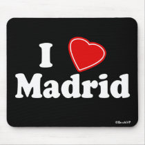 I Love Madrid mousepads by Rep_Yo_City I Love Madrid mousepads