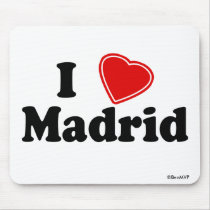 I Love Madrid mousepads by Rep_Yo_City I Love Madrid mousepads