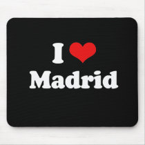 I Love Madrid Tshirt White Tshirt mousepads by loveshirts I Love Madrid Tshirt White Tshirt mousepads
