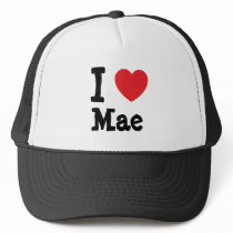 I love Mae heart T-Shirt hats by funnycustomtshirts I love Mae heart T-Shirt hats