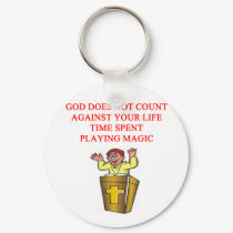 i love magic the gathering keychains