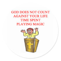 i love magic the gathering stickers