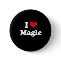I Love Magic Tshirt Pins