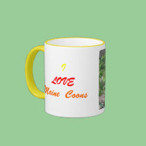 I LOVE Maine  Coons mugs