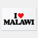 I LOVE MALAWI LAWN SIGNS