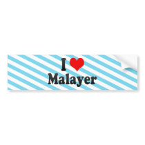 I Love Malayer, Iran Bumper Sticker