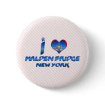 I love Malden Bridge, New York buttons