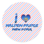 I love Malden Bridge, New York stickers
