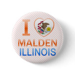 I Love Malden, IL buttons