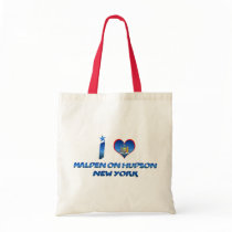 I love Malden on Hudson, New York Canvas Bag