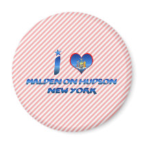 I love Malden on Hudson, New York Magnet