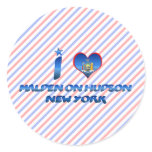 I love Malden on Hudson, New York stickers