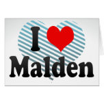 I Love Malden, United States cards