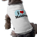 I Love Malden, United States Doggie T-shirt