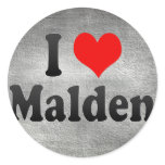 I Love Malden, United States stickers
