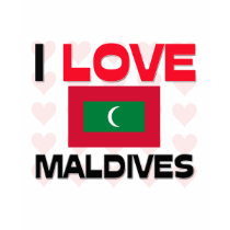 I Love Maldives t-shirts